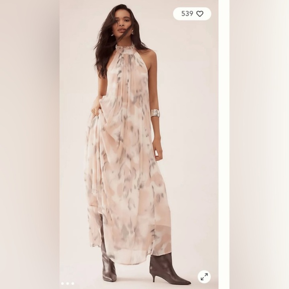 Maeve Halter Sheer Printed Maxi Dress by Anthropologie
Host Pick ⭐️